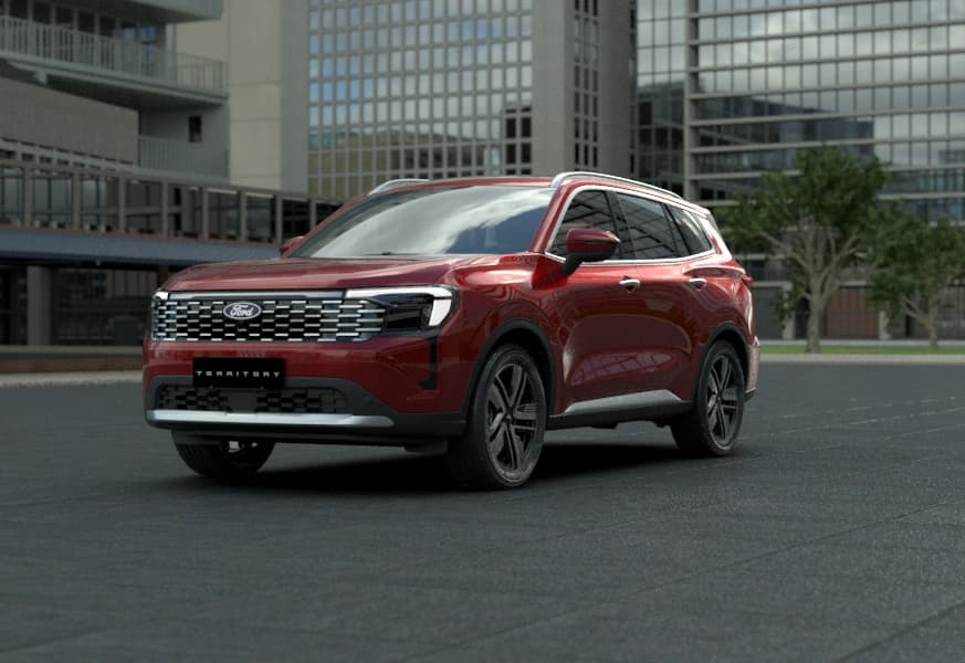 Ford Territory - Màu đỏ